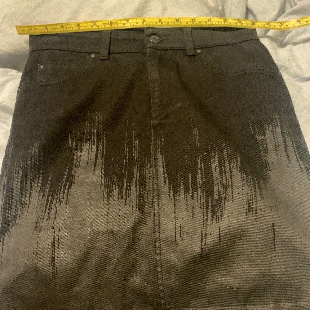 Gucci ombré denim skirt 38